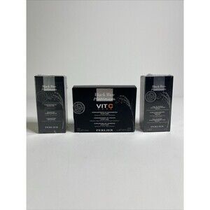 Perlier Black Rice Platinum Age Defying 3 Pack Beauty Skincare Lot